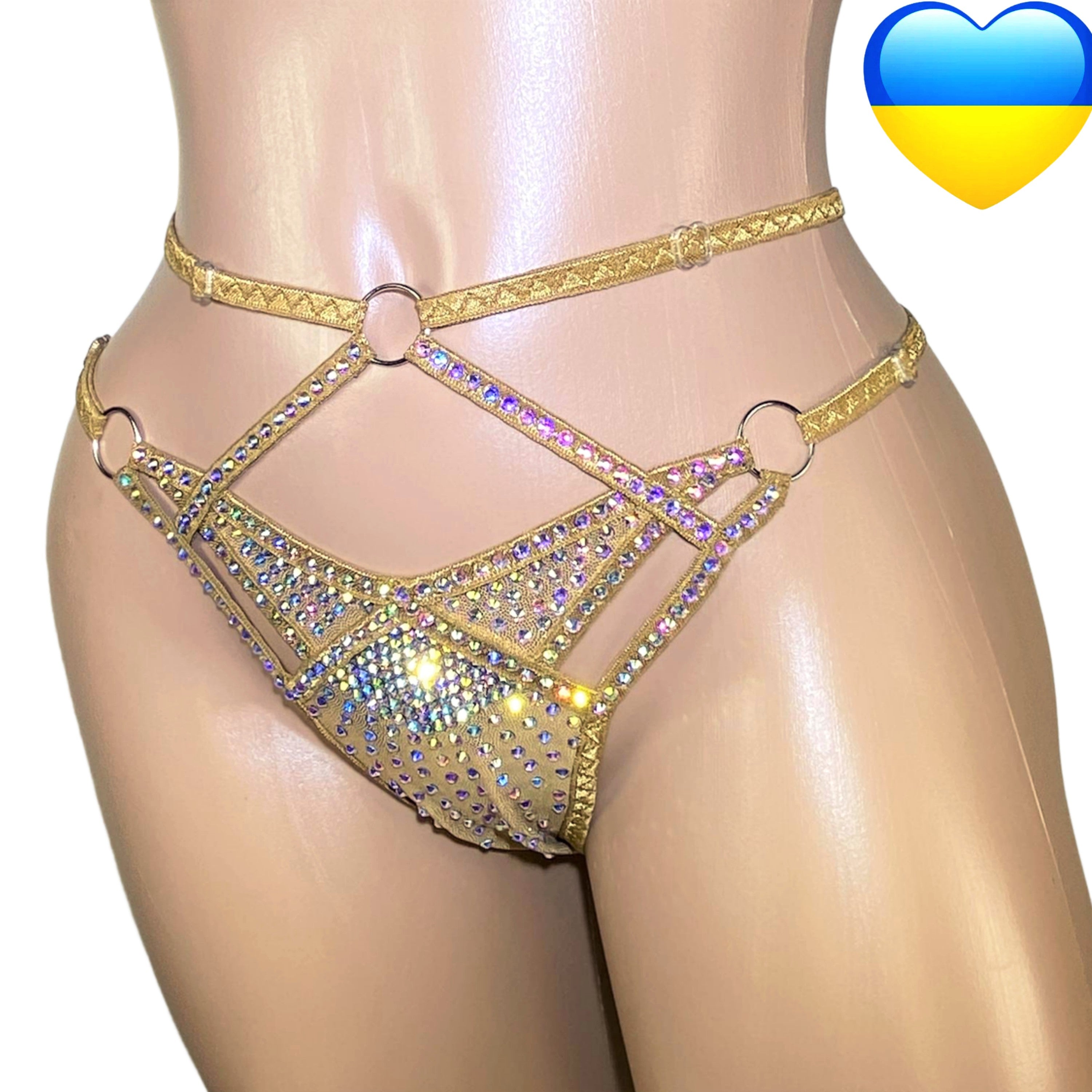 Stripper outfits lingerie exotic dancewear rhinestone panties club dancer extreme lingerie unique wedding lingerie burlesque outfit cute