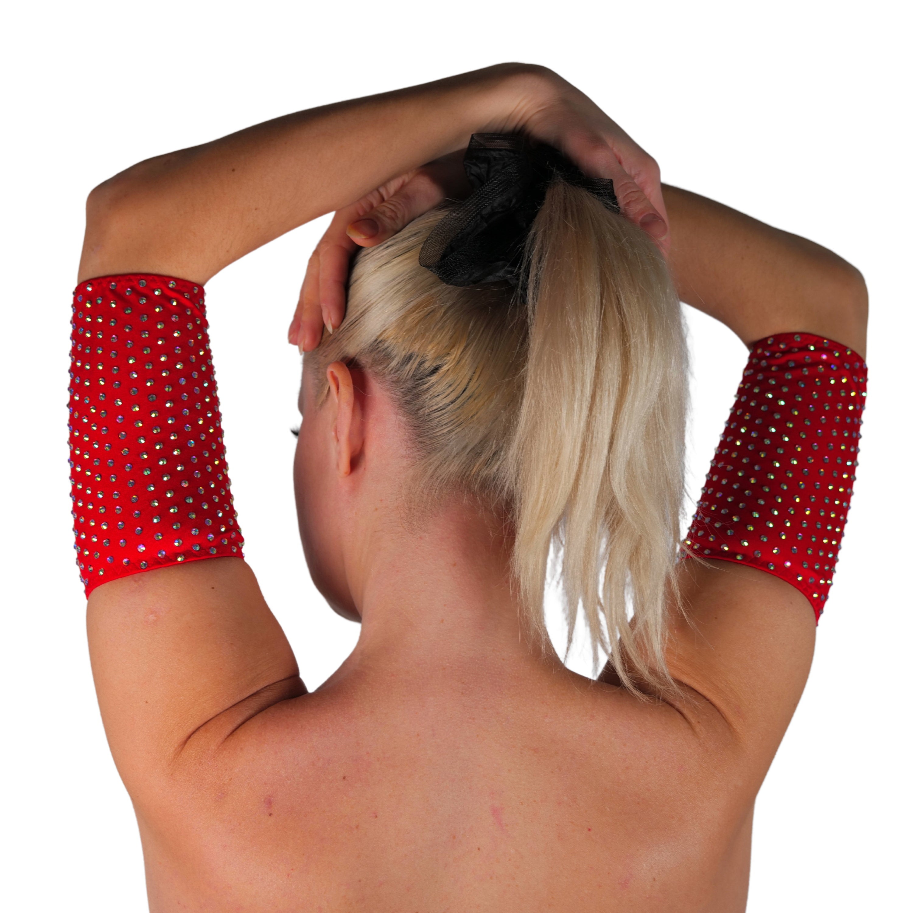 Dance Armband, Rhinestone Armlet for Erotic Dancewear, Upper Arm Band Perfect for Stripper Outfits and Rave Accessories